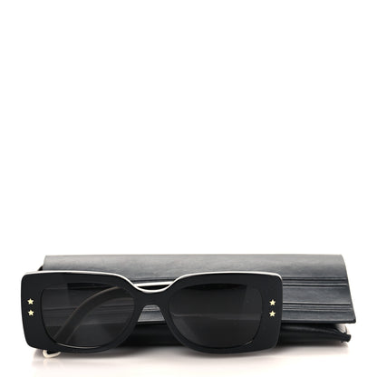 Christian Dior Diorpacific S1U Square Sunglasses Black White 7 of 7
