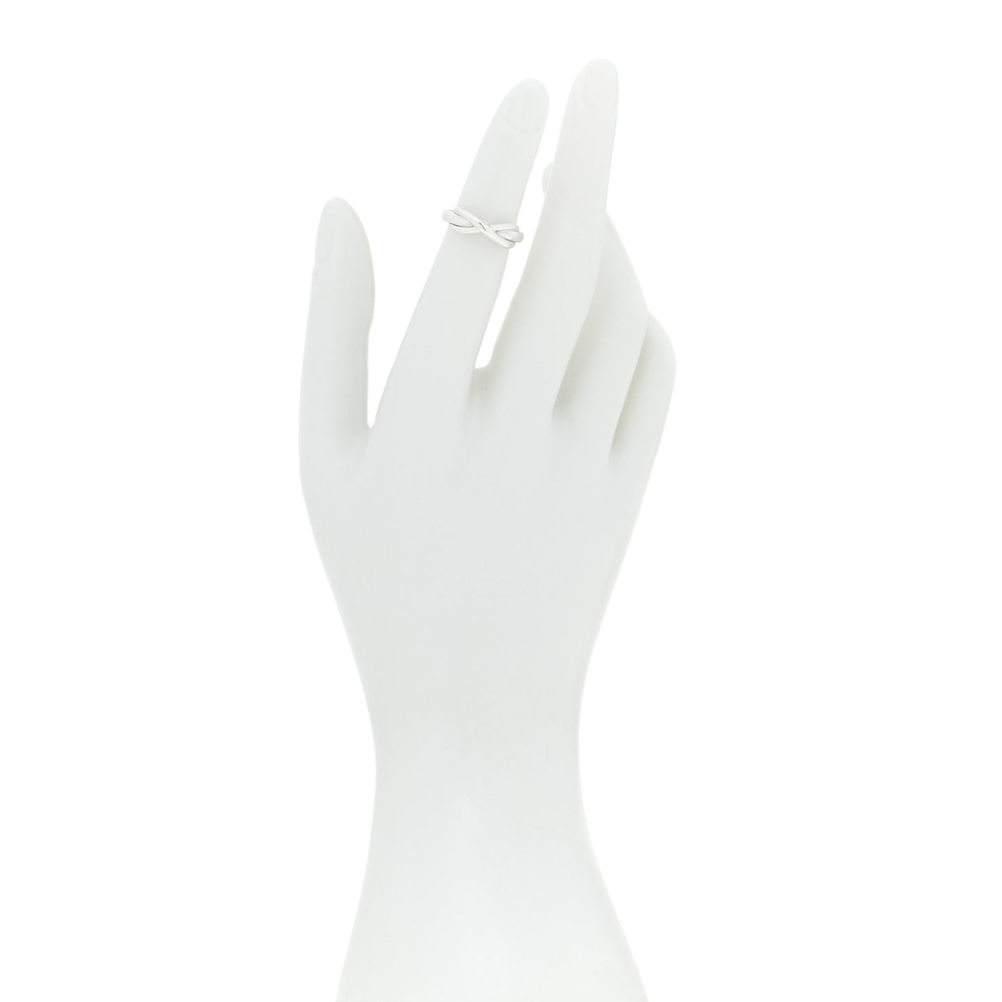 Sterling Silver Narrow Infinity Ring 47 4
