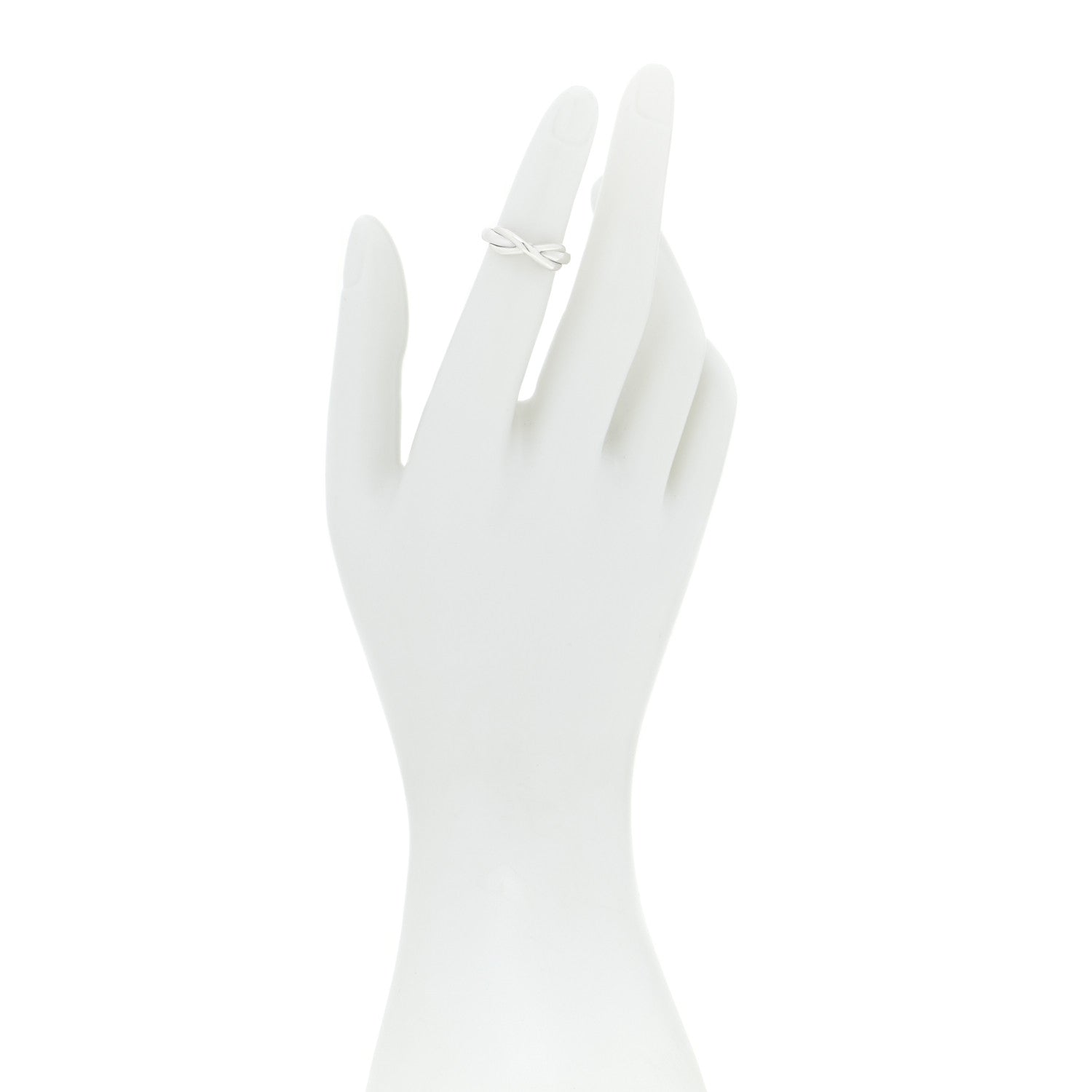 Tiffany Sterling Silver Narrow Infinity Ring 47 4 2 of 4
