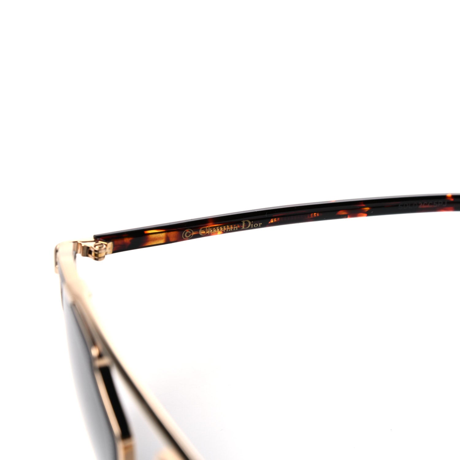 Christian Dior Metal Lambskin So Real Sunglasses Black 6 of 9