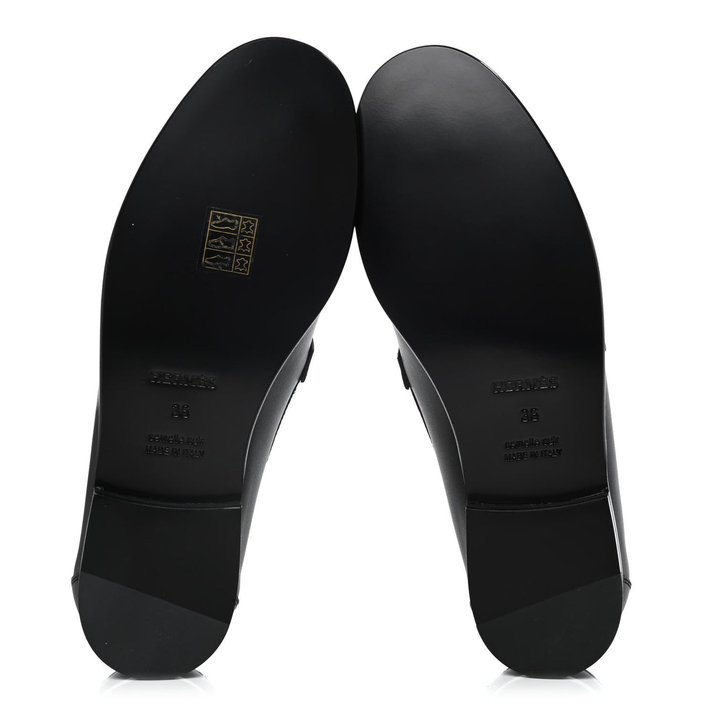 Calfskin Womens Destin Loafers 36 Black