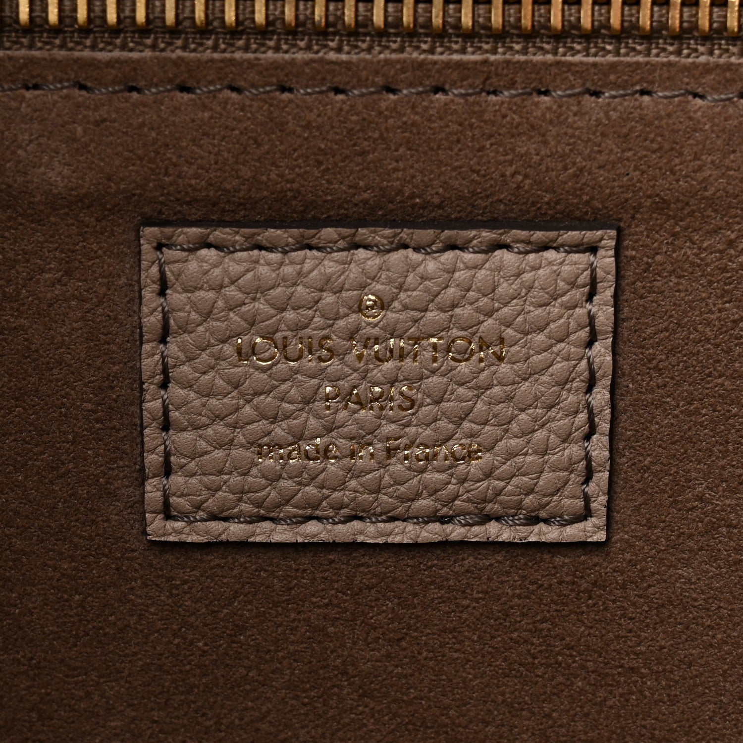 Louis Vuitton Veau Cachemire Tote W PM Galet 6 of 9