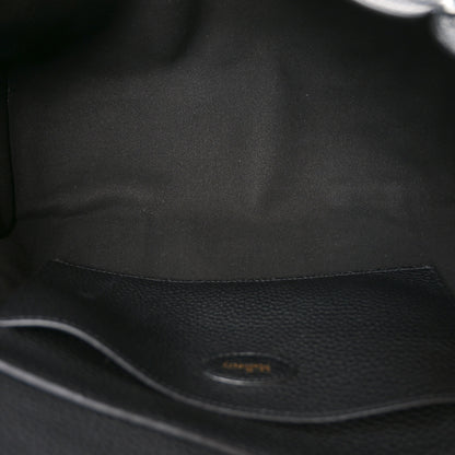 Mulberry Heavy Grain Small Soft Bayswater Satchel Black 4 of 8
