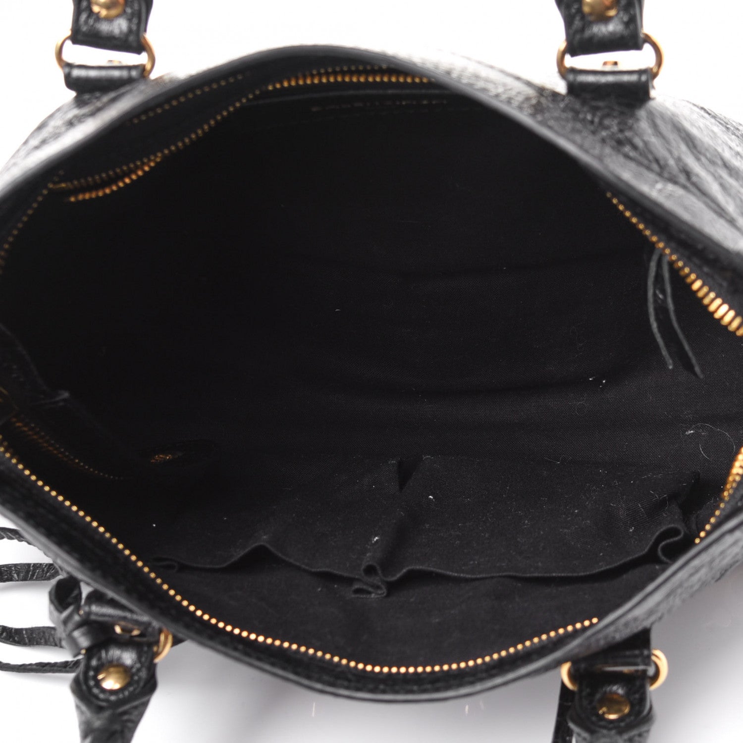 Balenciaga Agneau Classic Gold Hardware S City Black 4 of 4