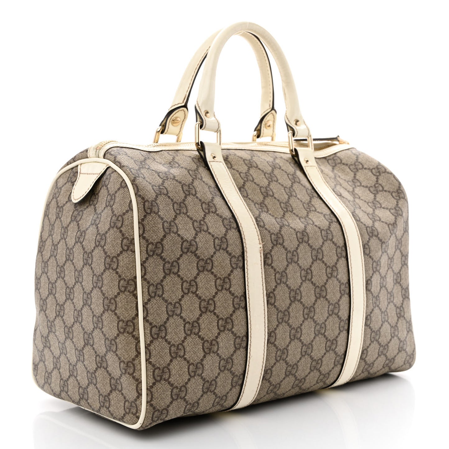 GG Plus Monogram Medium Joy Boston Off White