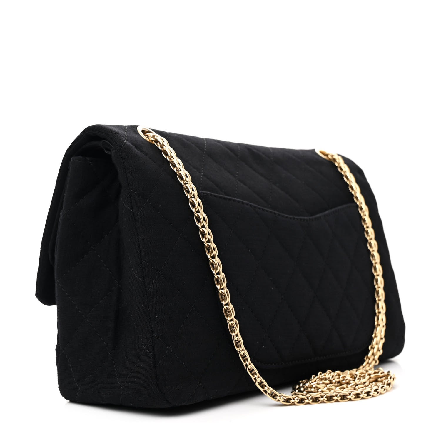 Chanel Jersey Quilted 2.55 Reissue 227 Flap Black 3 of 13