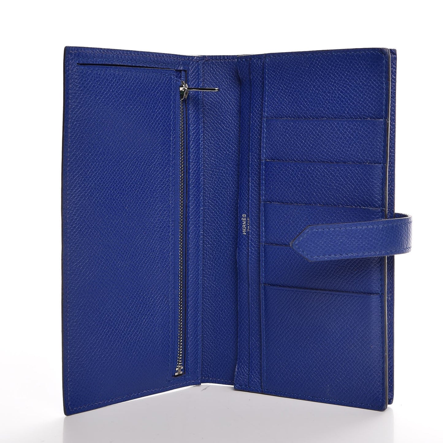 Epsom Bearn Gusset Wallet Bleu Electrique