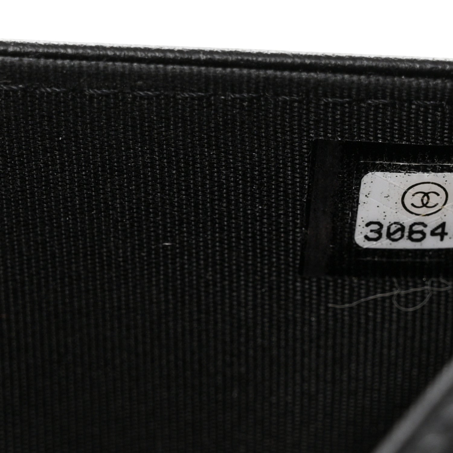 Chanel Caviar Quilted Boy Wallet On Chain WOC Black 8 of 14