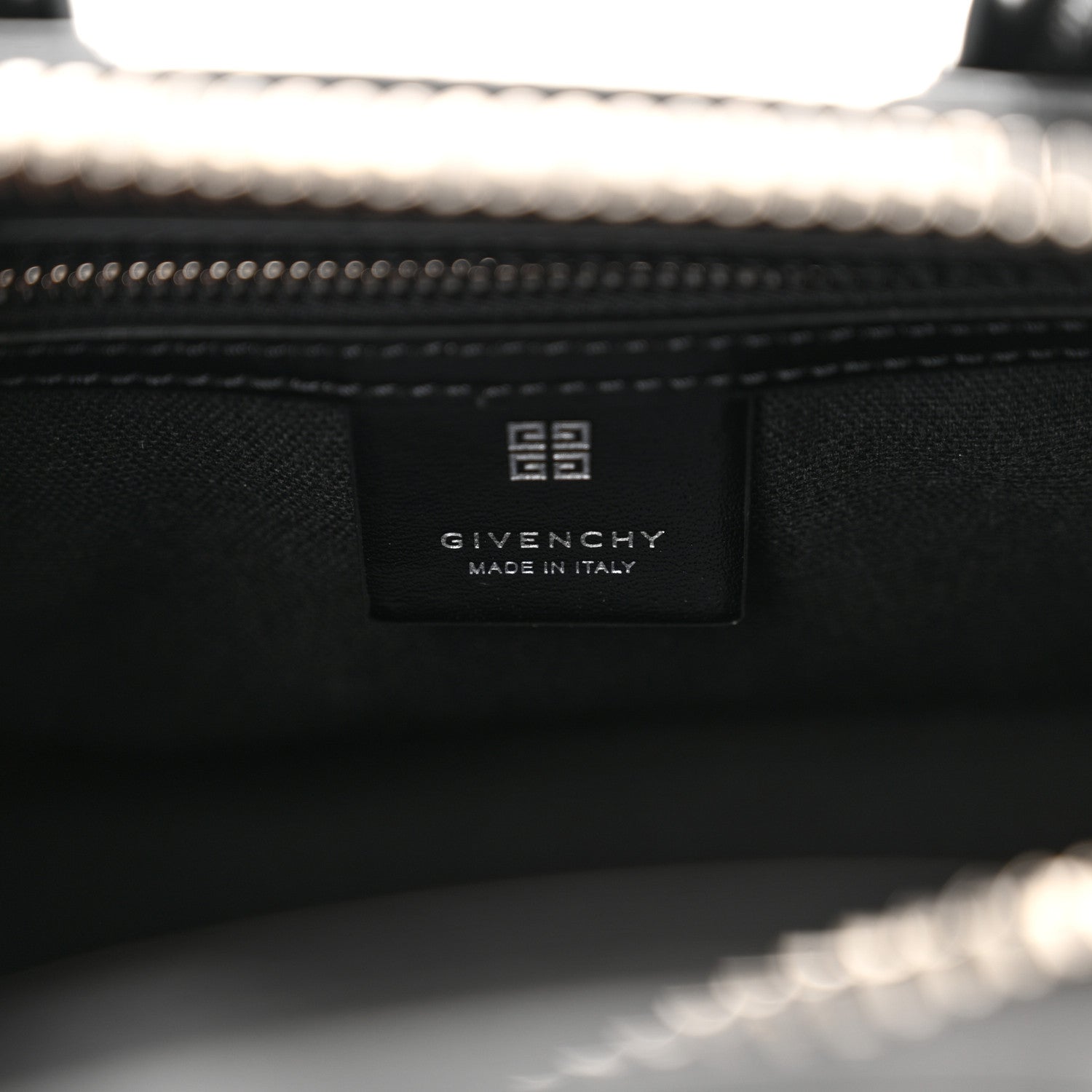 Givenchy Shiny Lord Calfskin Mini Antigona Black 6 of 10