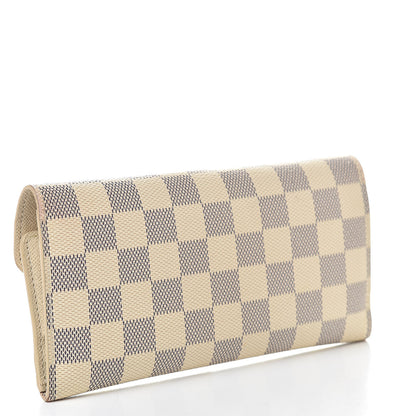 Louis Vuitton Damier Azur Josephine Wallet 4 of 17