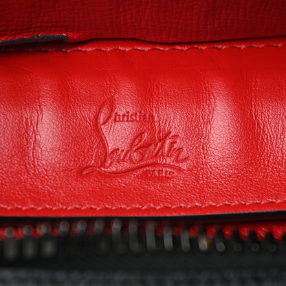 Christian Louboutin Grained Calfskin Studded Tote Black 6 of 17