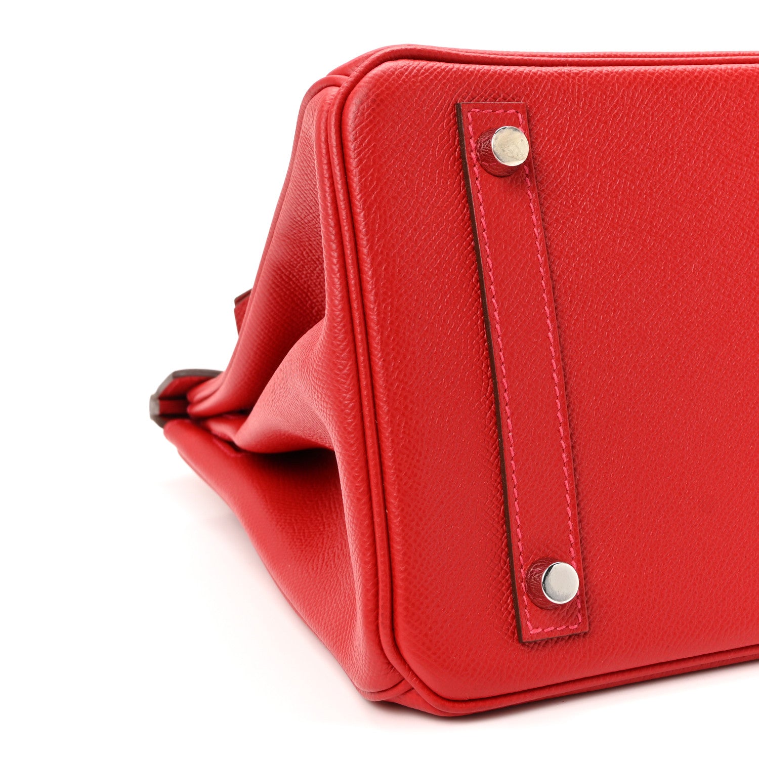 Hermes Epsom BIRKIN 30 Rouge Casaque 9 of 10