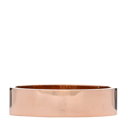 Hermes 18K Rose Gold Diamond PM Kelly Ring 56 7.5 3 of 5