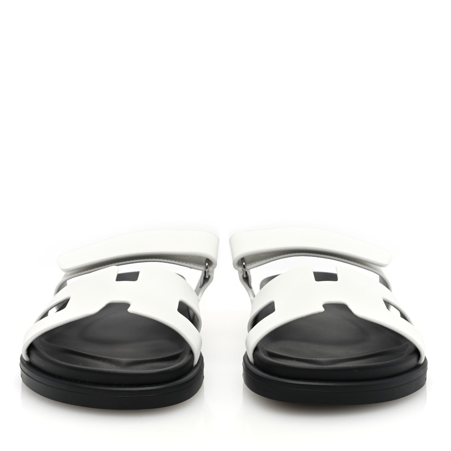 Calfskin Womens Chypre Sandals 39 White
