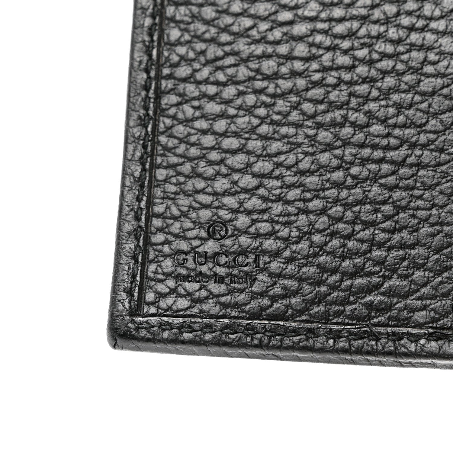 Gucci Dollar Calfskin GG Marmont French Wallet Black 6 of 8