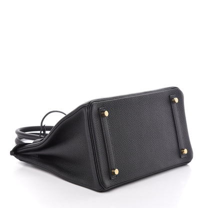 Hermes Togo Birkin 30 Black 5 of 32