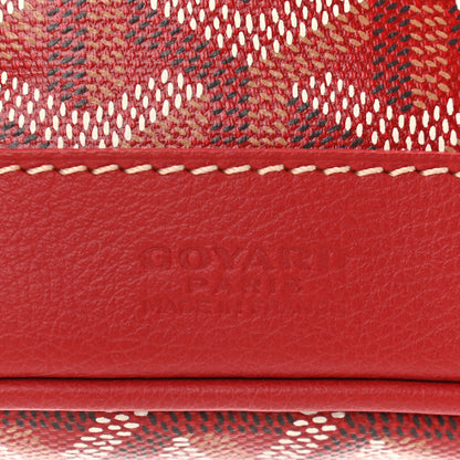 Goyard Goyardine Petit Flot Bucket Bag PM Red 6 of 9