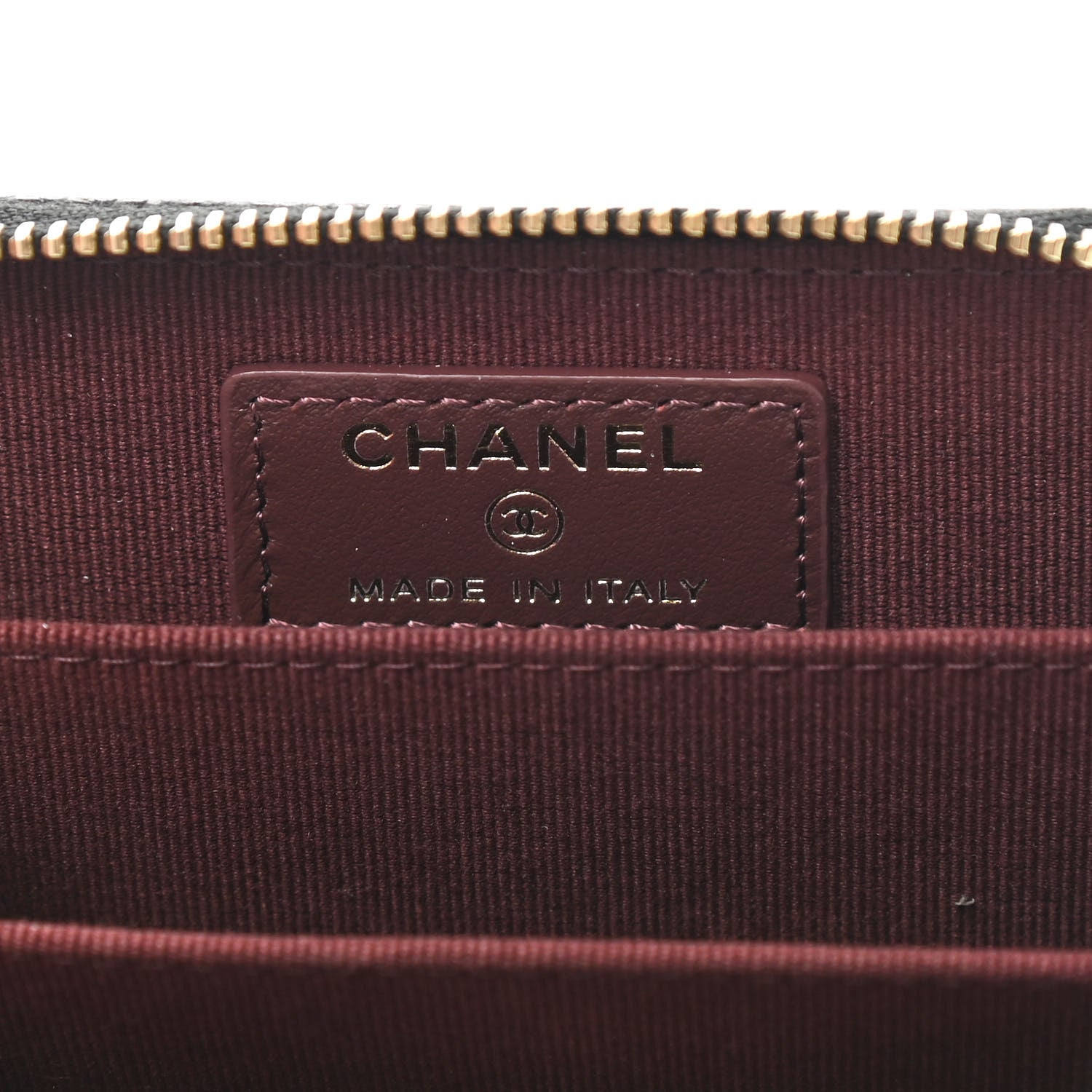 Chanel Caviar Quilted Zip Coin Purse Black 6 of 7
