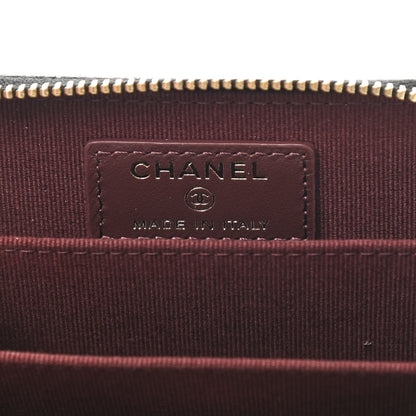 Chanel Caviar Quilted Zip Coin Purse Black 6 of 7