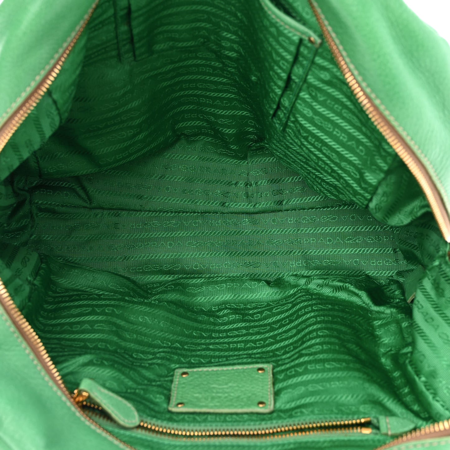 Cervo Logo Embossed Folding Tote Acquamarina
