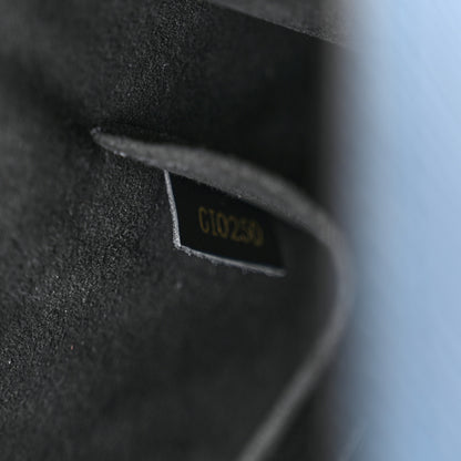 Louis Vuitton Epi Dauphine MM Blue Black 7 of 10