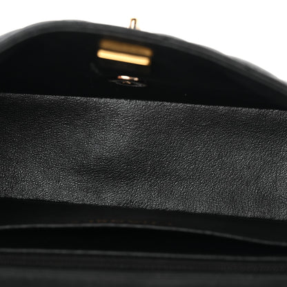 Chanel Lambskin Quilted Mini Rectangular Flap Black 5 of 10