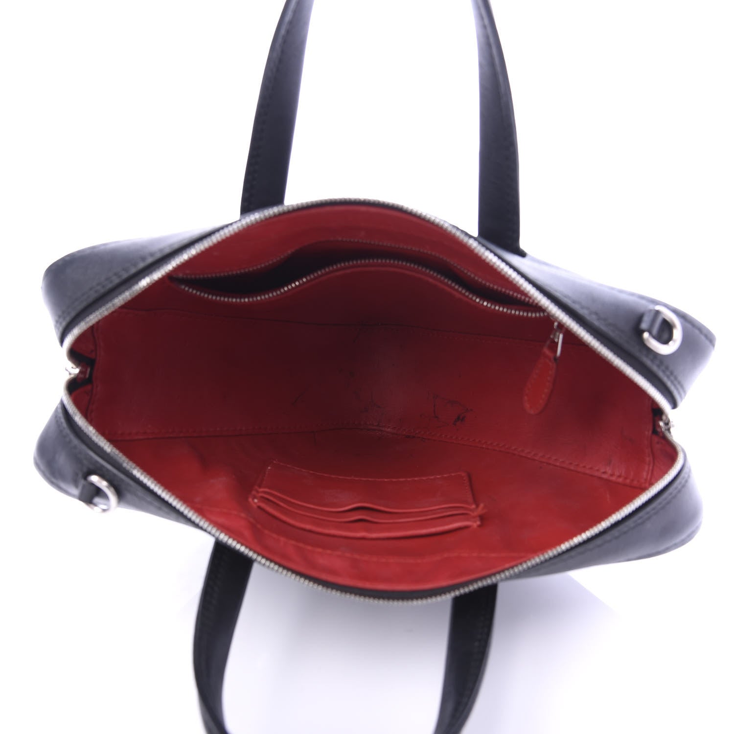 Balenciaga Calfskin XS Triangle Duffle Black 5 of 10