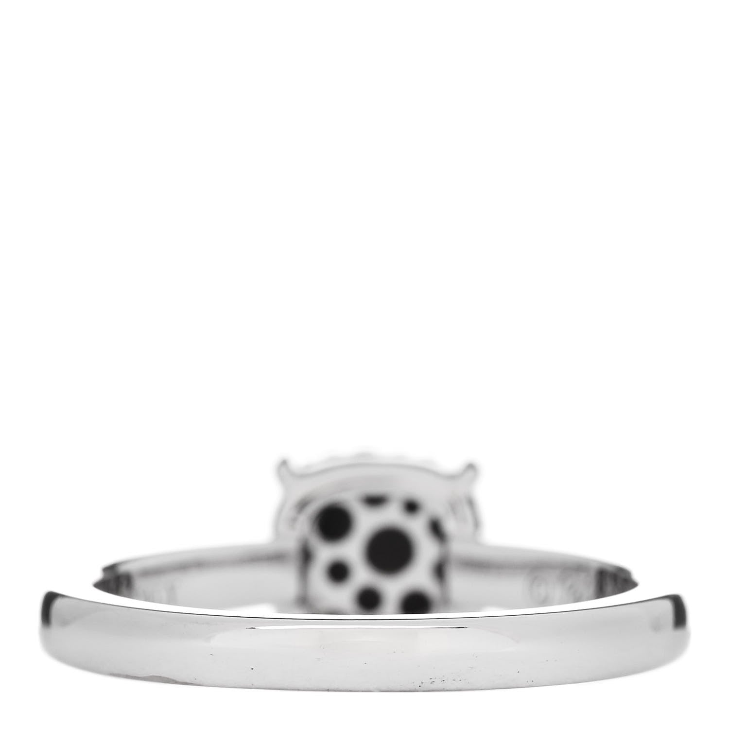 Tiffany 18K White Gold Diamond 7mm Paloma Picasso Sugar Stacks Ring 52 6 4 of 6