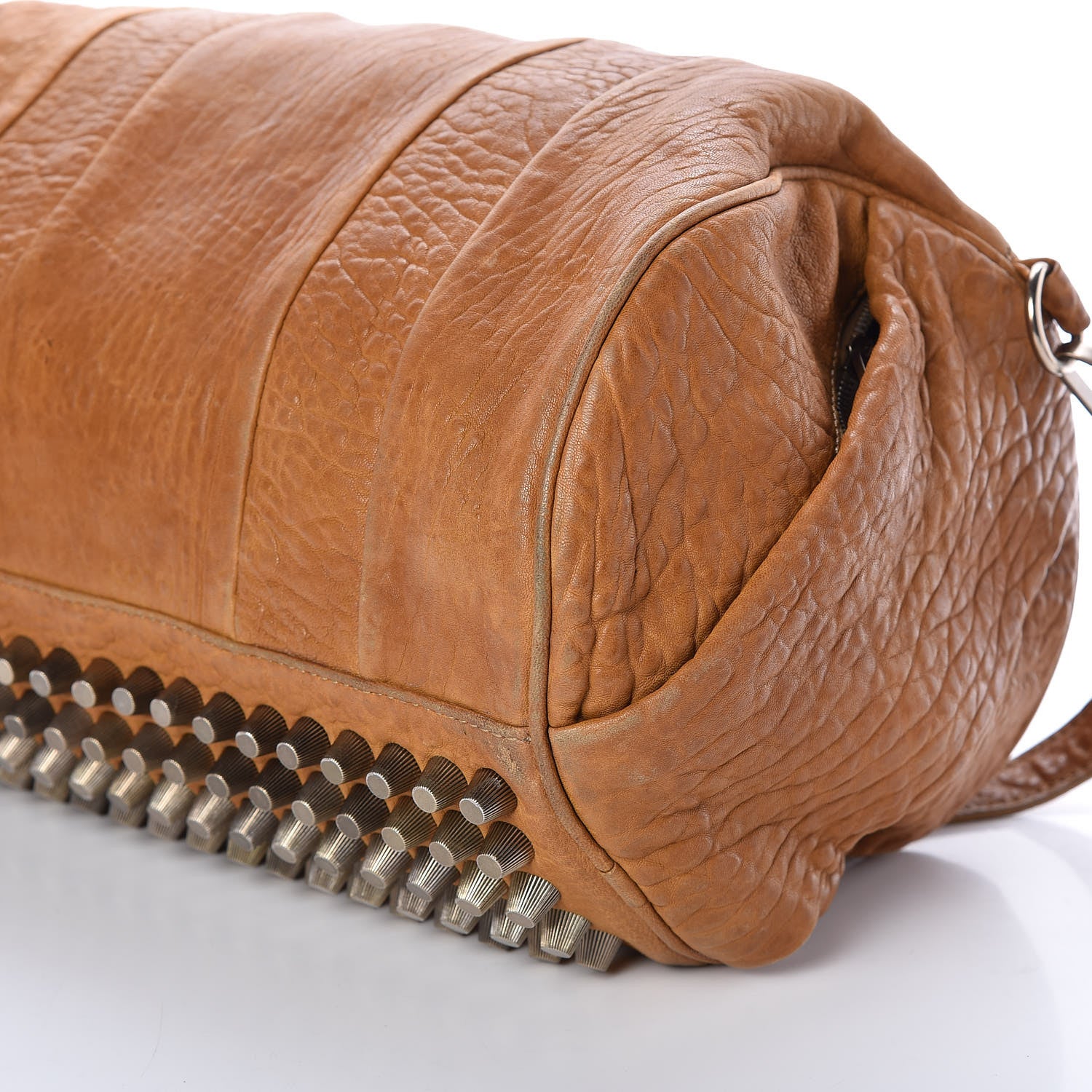 Alexander Wang Pebbled Lambskin Rocco Duffel Mustard 6 of 19