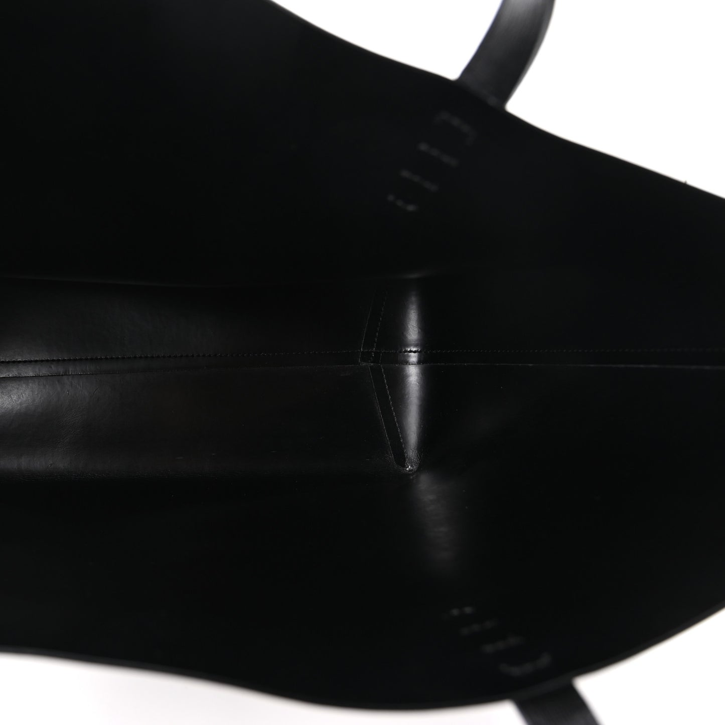 Saffiano Large Shopping Tote Black