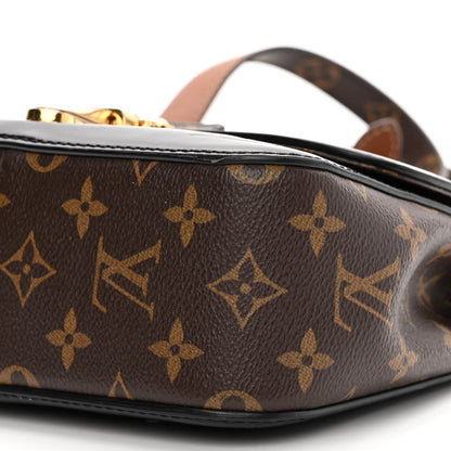 Louis Vuitton Patent Calfskin Monogram Cherrywood BB Black 8 of 13