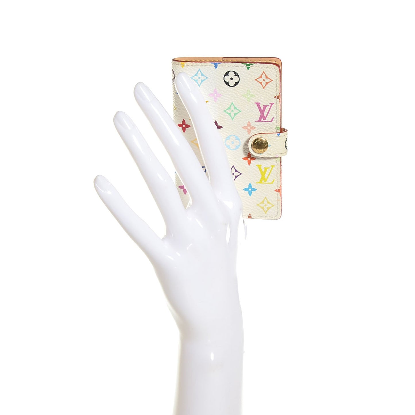 Monogram Multicolor Carnet de Bal Mini Agenda Cover White