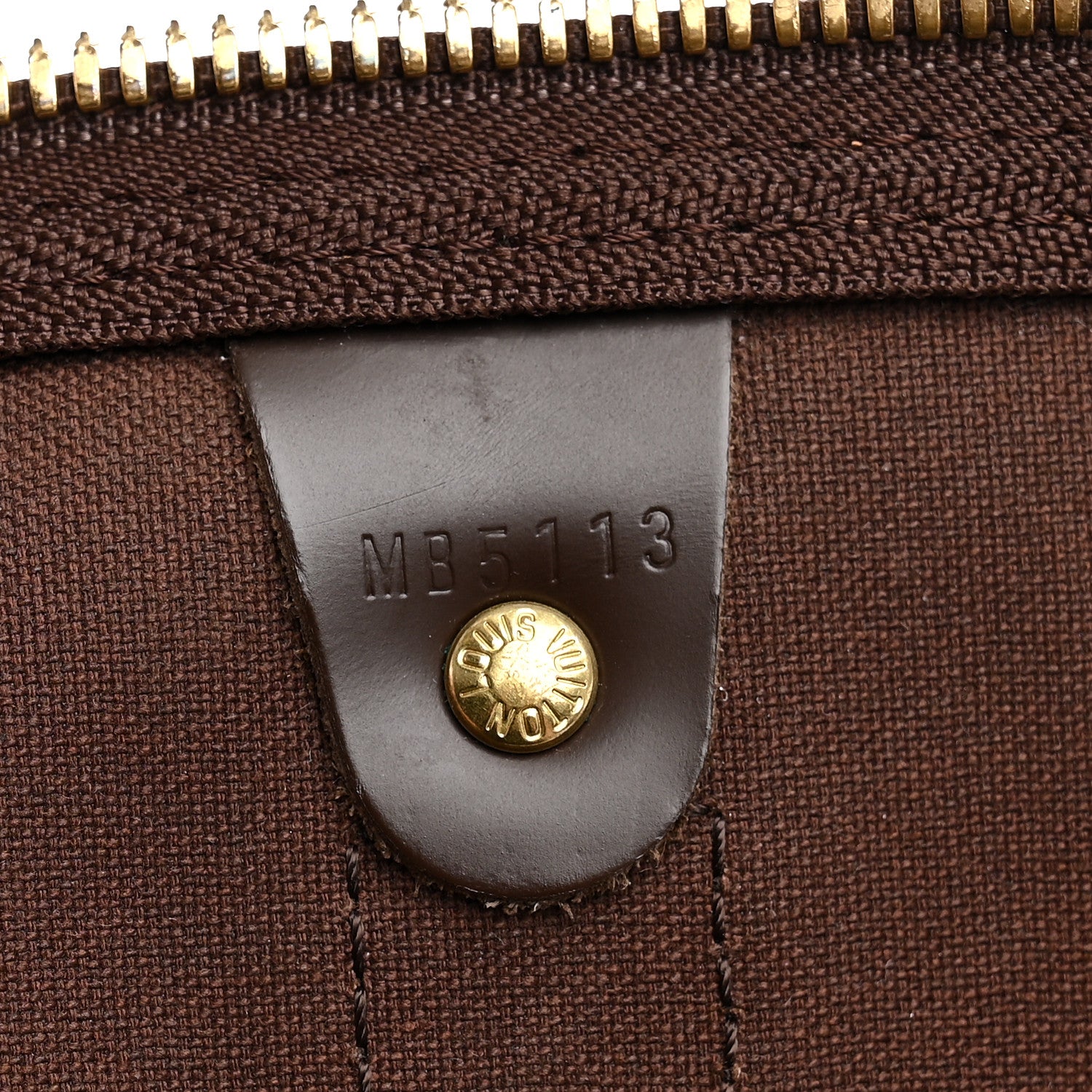 Louis Vuitton Damier Ebene Keepall 50 6 of 11
