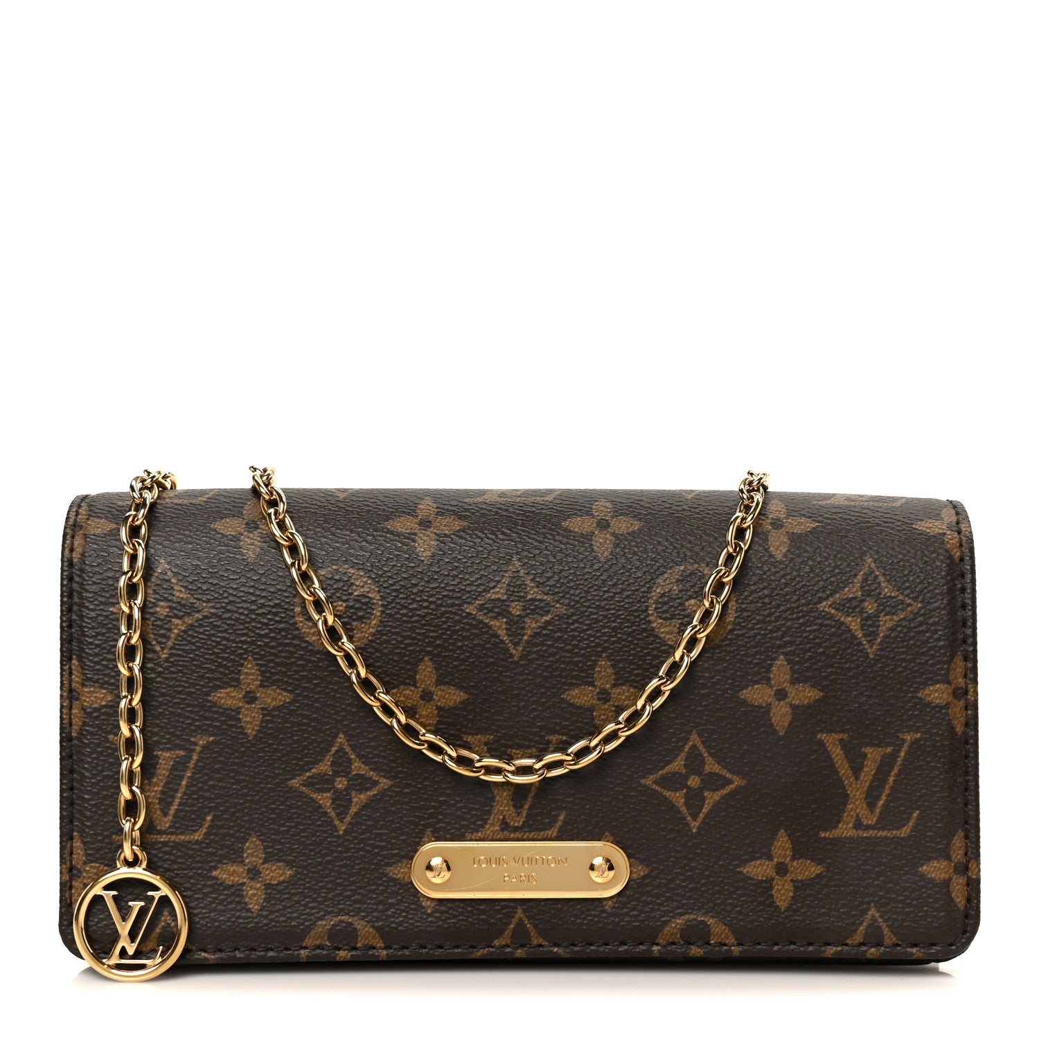 Louis Vuitton Monogram Lily Wallet On Chain 1 of 11