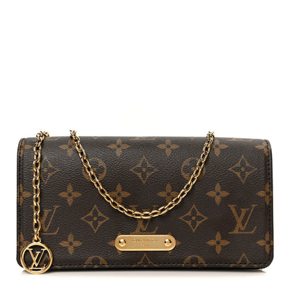 Louis Vuitton Monogram Lily Wallet On Chain 1 of 11