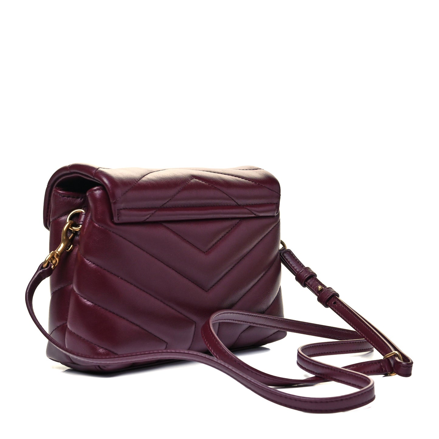 Calfskin Y Quilted Monogram Toy Loulou Monogram Crossbody Bag Rouge Legion