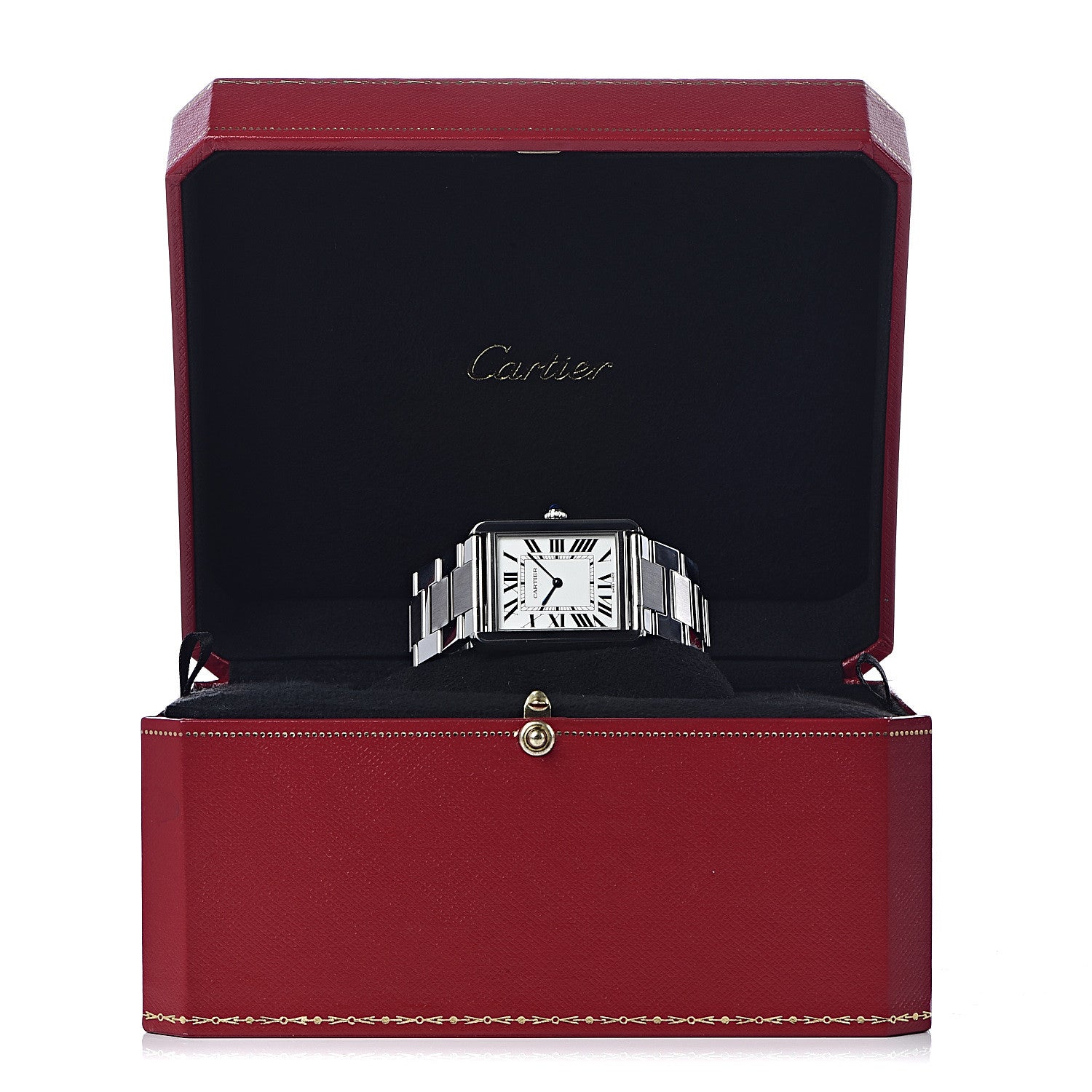 Cartier Stainless Steel 27mm Tank Solo Quartz Watch 7 of 7