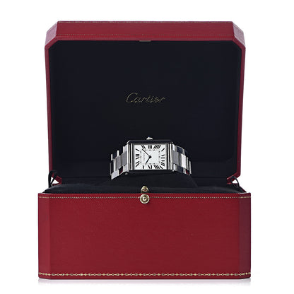 Cartier Stainless Steel 27mm Tank Solo Quartz Watch 7 of 7