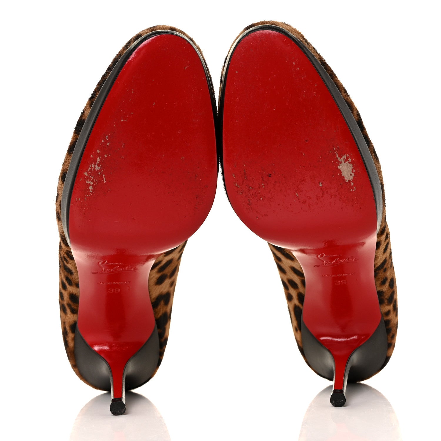 Christian Louboutin Calf Hair Kid Leopard Prorata 90 Pumps 39 5 of 7