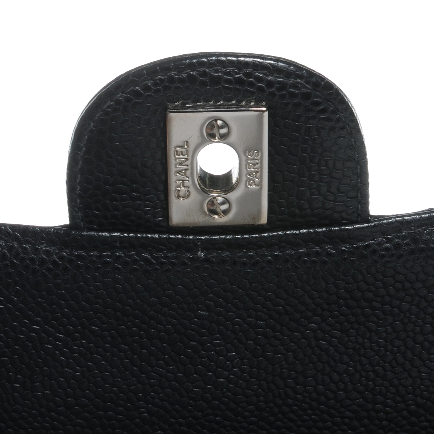 Chanel Caviar Jumbo Single Flap Black 5 of 8