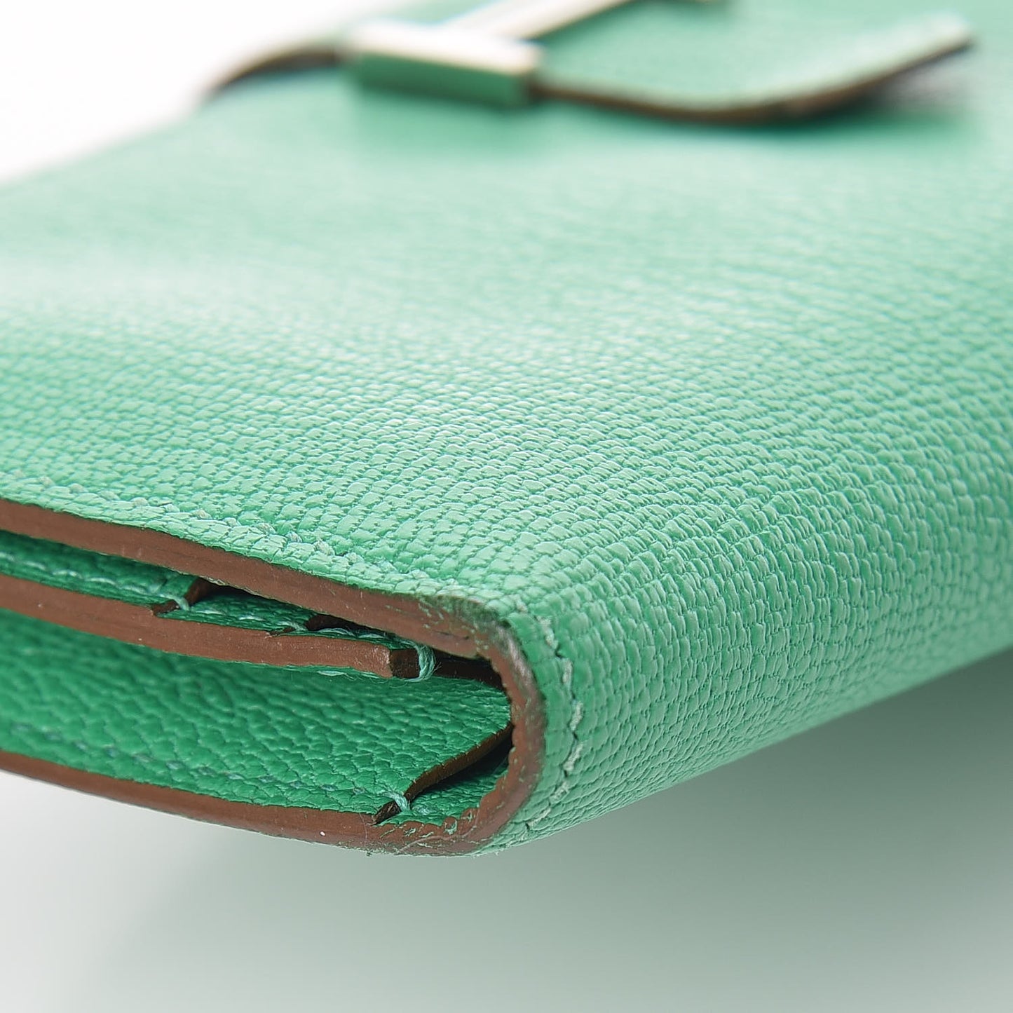 Chevre Mysore Bearn Wallet Menthe