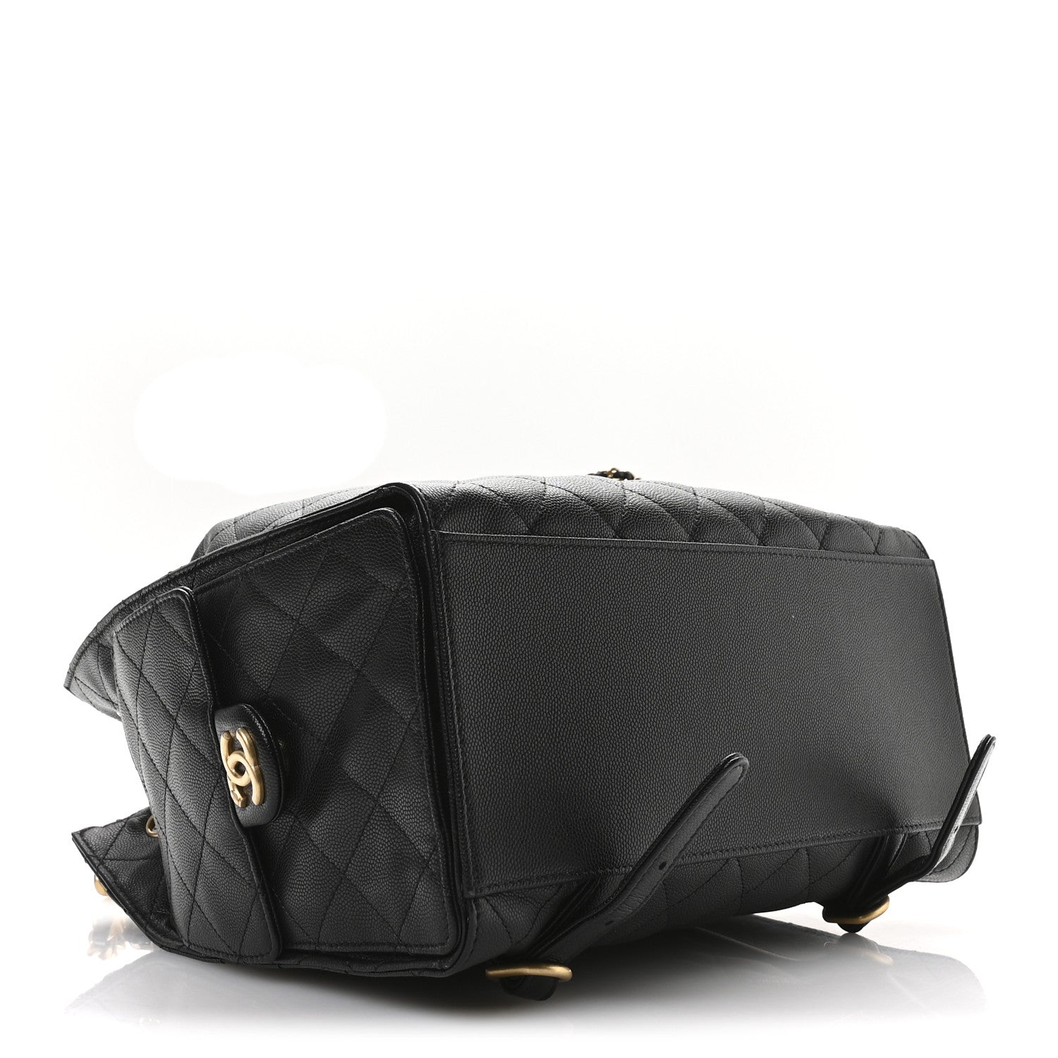Chanel Caviar Quilted Large Chanel 25 Backpack Black 4 of 11