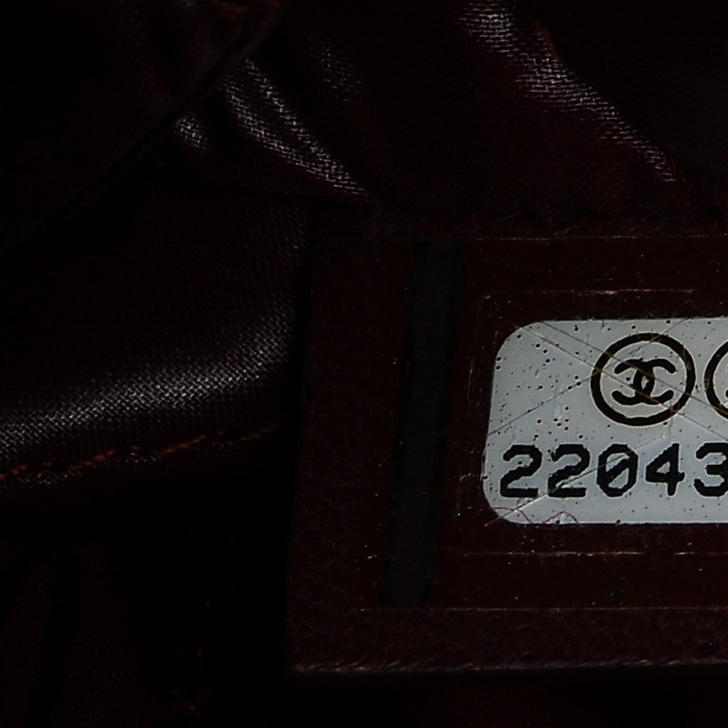 Chanel Lambskin Patchwork Medium Cosmetic Case Multicolor Burgundy 7 of 7