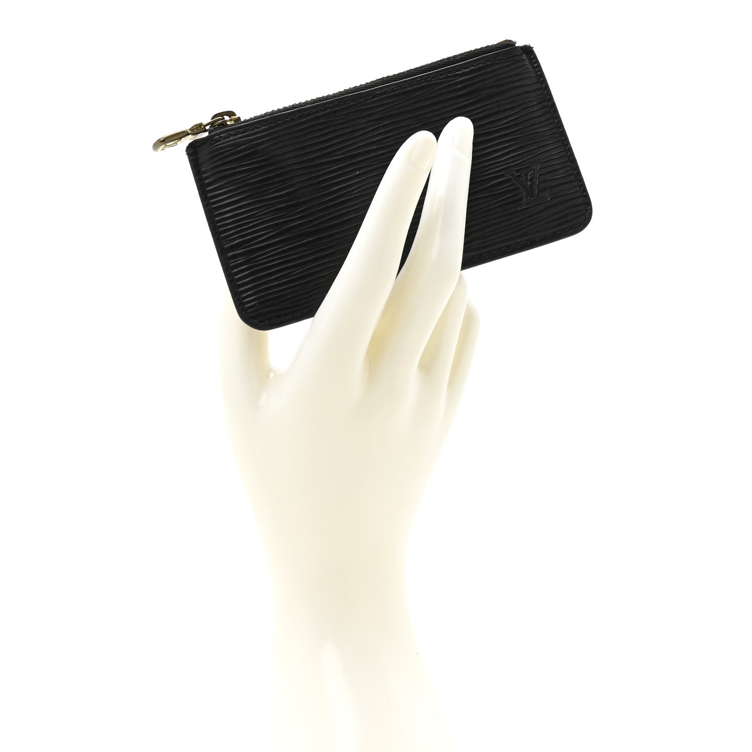 Louis Vuitton Epi Key Pouch Black 2 of 8