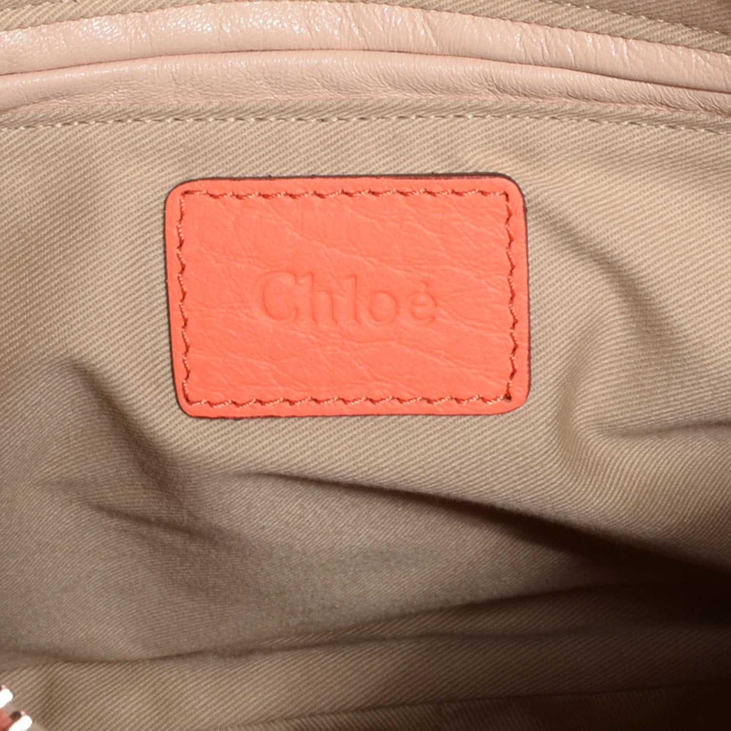 Chloe Calfskin Medium Paraty Orange Fizz 11 of 13