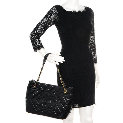 Chanel Soft Caviar Large CC Timeless Tote Black 2 of 16