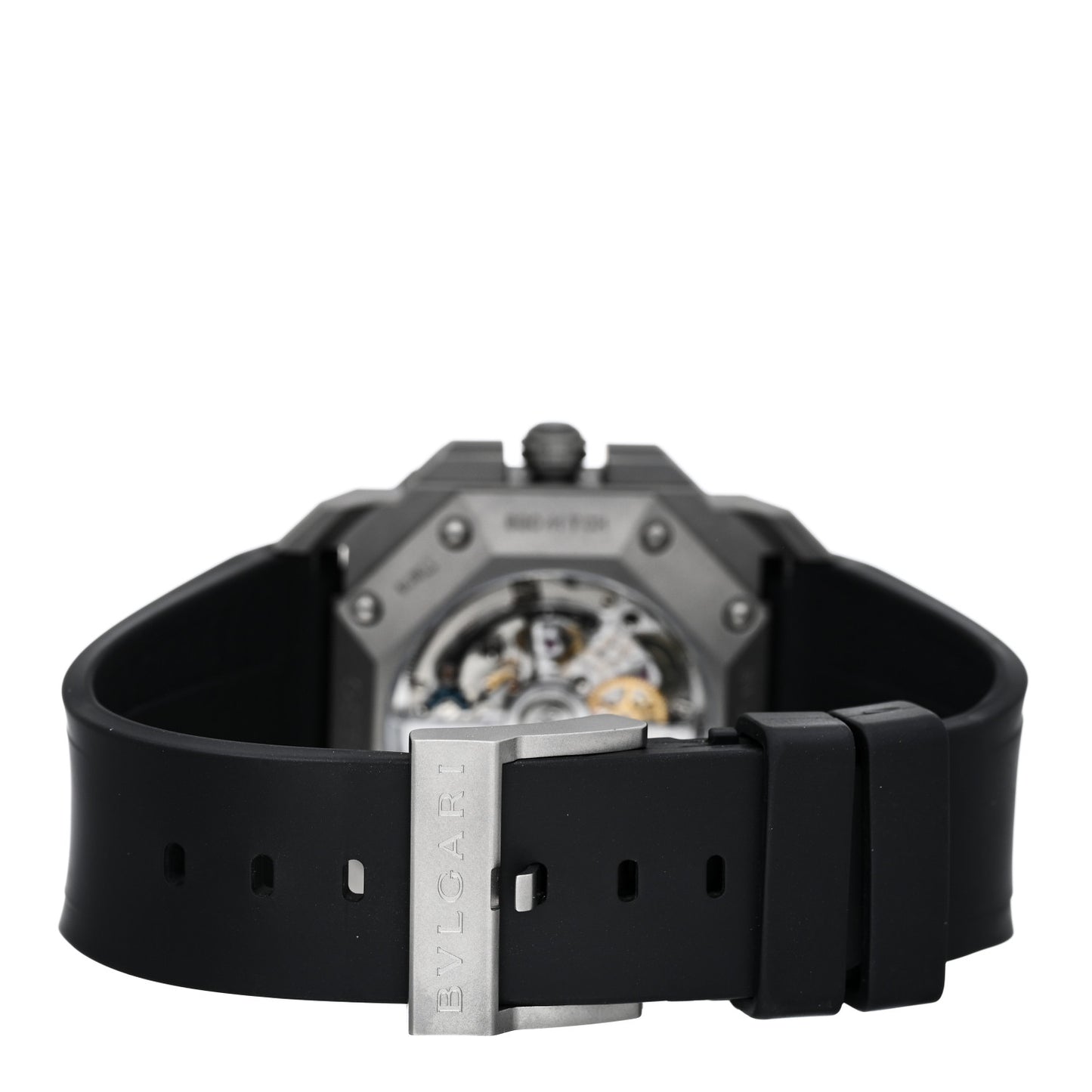Titanium Rubber 41mm Octo Velocissimo Chronograph Automatic Watch