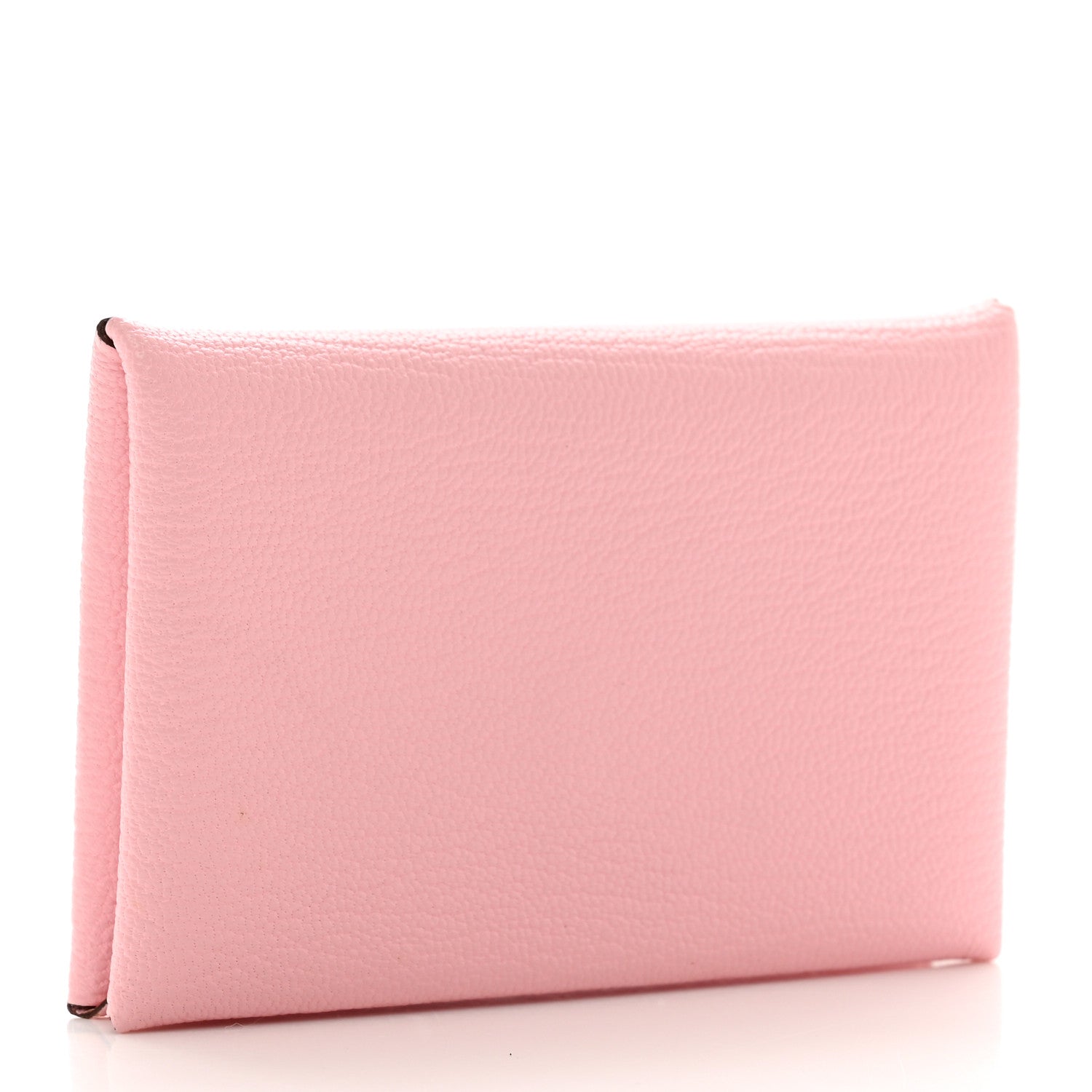 Hermes Chevre Mysore Calvi Card Case Rose Sakura 3 of 7