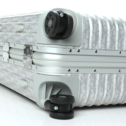 Christian Dior X RIMOWA Aluminum Gradient Cabin Luggage Silver 7 of 8