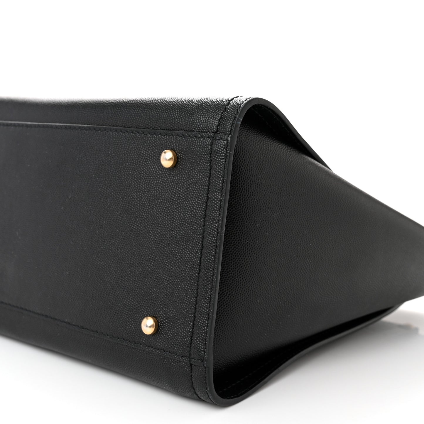 Caviar Small Studded Deauville Tote Black